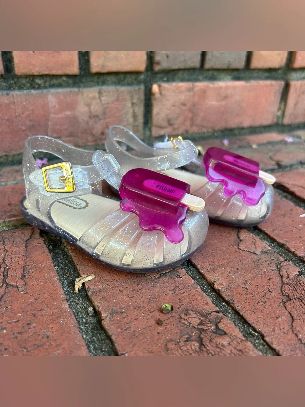 Mini Melissa Aranha Popsicle sandals